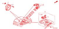 ANTENNA/ALTOPARLANTE  per Honda CR-V 2.0 EXECUTIVE 5 Porte 5 velocità automatico 2012