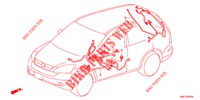 BARDATURA FILO (LH) (3) per Honda CR-V 2.0 EXECUTIVE 5 Porte 5 velocità automatico 2012