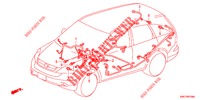 BARDATURA FILO (LH) (4) per Honda CR-V 2.0 EXECUTIVE 5 Porte 5 velocità automatico 2012