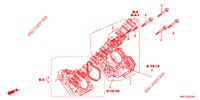 CORPO VALVOLA IMMISSIONE (2.0L) per Honda CR-V 2.0 EXECUTIVE 5 Porte 5 velocità automatico 2012