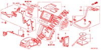NAVIGATION KITRNS3 (LH) per Honda CR-V 2.0 EXECUTIVE 5 Porte 5 velocità automatico 2012
