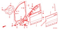 PANNELLI PORTIERE ANT.(2D)  per Honda CR-V 2.0 EXECUTIVE 5 Porte 5 velocità automatico 2012