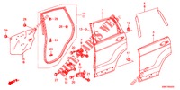 PANNELLI PORTIERE POST.(4D)  per Honda CR-V 2.0 EXECUTIVE 5 Porte 5 velocità automatico 2012