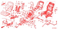 SEDILE ANTERIORE/CINTURE DI SICUREZZA (D.) per Honda CR-V 2.0 EXECUTIVE 5 Porte 5 velocità automatico 2012