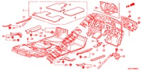STOINO PAVIMENTO/ISOLATORE  per Honda CR-V 2.0 EXECUTIVE 5 Porte 5 velocità automatico 2012