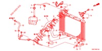 TUBO RADIATORE/SERBATOIO DI RISERVA (2.0L) per Honda CR-V 2.0 EXECUTIVE 5 Porte 5 velocità automatico 2012