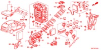 UNITA DI CONTROLLO (CABINE) (LH) (1) per Honda CR-V 2.0 EXECUTIVE 5 Porte 5 velocità automatico 2012