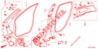 ABBELLIMENTO PILASTRO  per Honda CR-V 2.0 S 5 Porte 5 velocità automatico 2012