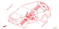 BARDATURA FILO (LH) (3) per Honda CR-V 2.0 S 5 Porte 5 velocità automatico 2012