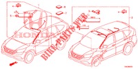 BARDATURA FILO (LH) (4) per Honda CR-V 2.0 COMFORT 5 Porte 6 velocità manuale 2013