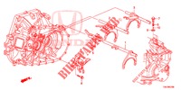 FORCA CAMBIO/SOSTEGNO CAMBIO (2.0L) per Honda CR-V 2.0 COMFORT 5 Porte 6 velocità manuale 2013