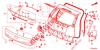 PANNELLO PORTELLONE(2D)  per Honda CR-V 2.0 COMFORT 5 Porte 6 velocità manuale 2013
