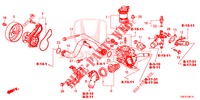 POMPA ACQUA/TERMOSTATO (2.0L) per Honda CR-V 2.0 COMFORT 5 Porte 6 velocità manuale 2013