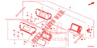 SCHERMO CENTRO (LH) per Honda CR-V 2.0 COMFORT 5 Porte 6 velocità manuale 2013