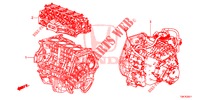 ARREDO DI MONT. MOTORE/ASS. TRASMISSIONE (2.0L) per Honda CR-V 2.0 COMFORT 5 Porte 5 velocità automatico 2013
