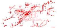 CONDOTTO RIEMPITORE COMBUSTIBILE (2.0L) (2.4L) per Honda CR-V 2.0 COMFORT 5 Porte 5 velocità automatico 2013