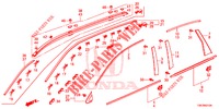 GRIGLIA ANTERIORE/MODANATURA  per Honda CR-V 2.0 COMFORT 5 Porte 5 velocità automatico 2013