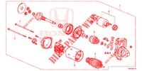 MOTORE AVVIATORE (DENSO) (2.0L) (1) per Honda CR-V 2.0 COMFORT 5 Porte 5 velocità automatico 2013