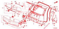 PANNELLO PORTELLONE(2D)  per Honda CR-V 2.0 COMFORT 5 Porte 5 velocità automatico 2013