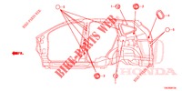 ANELLO DI TENUTA (LATERAL) per Honda CR-V 2.0 ELEGANCE 5 Porte 6 velocità manuale 2013