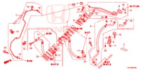 ARIA CONDIZIONATA (FLEXIBLES/TUYAUX) (2.0L/2.4L) (LH) per Honda CR-V 2.0 ELEGANCE 5 Porte 6 velocità manuale 2013