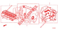 KIT GUARNIZIONE/ ASS. TRASMISSIONE (2.0L) per Honda CR-V 2.0 ELEGANCE 5 Porte 6 velocità manuale 2013