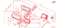 SCHERMO CENTRO (LH) per Honda CR-V 2.0 ELEGANCE 5 Porte 6 velocità manuale 2013