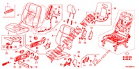 SEDILE ANTERIORE/CINTURE DI SICUREZZA (D.) per Honda CR-V 2.0 ELEGANCE 5 Porte 6 velocità manuale 2013
