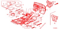 STOINO PAVIMENTO/ISOLATORE  per Honda CR-V 2.0 ELEGANCE 5 Porte 6 velocità manuale 2013