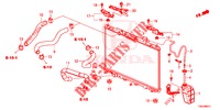 TUBO RADIATORE/SERBATOIO DI RISERVA (2) per Honda CR-V 2.0 ELEGANCE 5 Porte 6 velocità manuale 2013