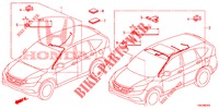 BARDATURA FILO (LH) (4) per Honda CR-V 2.0 ELEGANCE 5 Porte 5 velocità automatico 2013