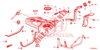 CONDOTTO RIEMPITORE COMBUSTIBILE (2.0L) (2.4L) per Honda CR-V 2.0 ELEGANCE 5 Porte 5 velocità automatico 2013