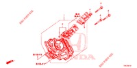 CORPO VALVOLA IMMISSIONE (2.0L) per Honda CR-V 2.0 ELEGANCE 5 Porte 5 velocità automatico 2013
