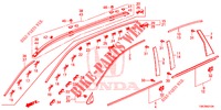 GRIGLIA ANTERIORE/MODANATURA  per Honda CR-V 2.0 ELEGANCE 5 Porte 5 velocità automatico 2013