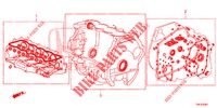 KIT GUARNIZIONE/ ASS. TRASMISSIONE (2.0L) per Honda CR-V 2.0 ELEGANCE 5 Porte 5 velocità automatico 2013
