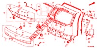 PANNELLO PORTELLONE(2D)  per Honda CR-V 2.0 ELEGANCE 5 Porte 5 velocità automatico 2013