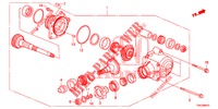 TRASFERIMENTO (2.0L) (2.4L) (4WD) per Honda CR-V 2.0 ELEGANCE 5 Porte 5 velocità automatico 2013