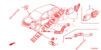 ARIA CONDIZIONATA (SENSEUR/CLIMATISEUR D'AIR AUTOMATIQUE) per Honda CR-V 2.0 ELEGANCE L 5 Porte 6 velocità manuale 2013