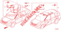 BARDATURA FILO (LH) (4) per Honda CR-V 2.0 ELEGANCE L 5 Porte 6 velocità manuale 2013