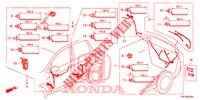 BARDATURA FILO (LH) (5) per Honda CR-V 2.0 ELEGANCE L 5 Porte 6 velocità manuale 2013