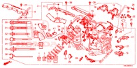 BARDATURA FILO MOTORE (2.0L) per Honda CR-V 2.0 ELEGANCE L 5 Porte 6 velocità manuale 2013