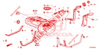 CONDOTTO RIEMPITORE COMBUSTIBILE (2.0L) (2.4L) per Honda CR-V 2.0 ELEGANCE L 5 Porte 6 velocità manuale 2013
