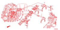 FORCA CAMBIO/SOSTEGNO CAMBIO (2.0L) per Honda CR-V 2.0 ELEGANCE L 5 Porte 6 velocità manuale 2013