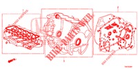 KIT GUARNIZIONE/ ASS. TRASMISSIONE (2.0L) per Honda CR-V 2.0 ELEGANCE L 5 Porte 6 velocità manuale 2013