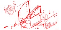 PANNELLI PORTIERE ANT.(2D)  per Honda CR-V 2.0 ELEGANCE L 5 Porte 6 velocità manuale 2013
