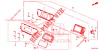 SCHERMO CENTRO (LH) per Honda CR-V 2.0 ELEGANCE L 5 Porte 6 velocità manuale 2013