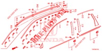 GRIGLIA ANTERIORE/MODANATURA  per Honda CR-V 2.0 ELEGANCE L 5 Porte 5 velocità automatico 2013