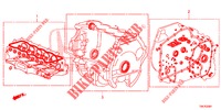 KIT GUARNIZIONE/ ASS. TRASMISSIONE (2.0L) per Honda CR-V 2.0 ELEGANCE L 5 Porte 5 velocità automatico 2013