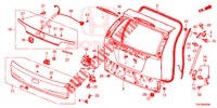PANNELLO PORTELLONE(2D)  per Honda CR-V 2.0 ELEGANCE L 5 Porte 5 velocità automatico 2013