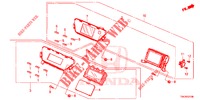 SCHERMO CENTRO (LH) per Honda CR-V 2.0 ELEGANCE L 5 Porte 5 velocità automatico 2013